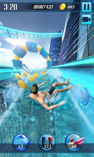 水滑梯3D(图一) 水滑梯3D破解游戏(图一)