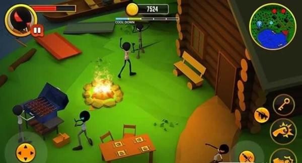 火柴人露营大逃生3D(图2)