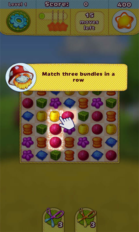 滚动的线团破解游戏(图二)