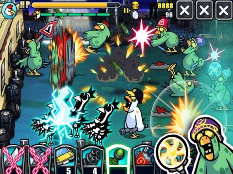 公鸡大战僵尸(图一) 公鸡大战僵尸破解游戏(图一)