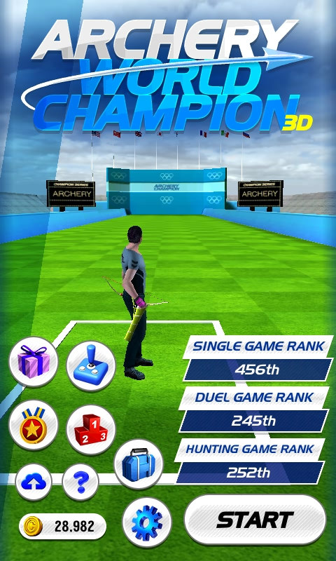 射箭世界冠军3D(图一) 射箭世界冠军3D破解游戏(图一)