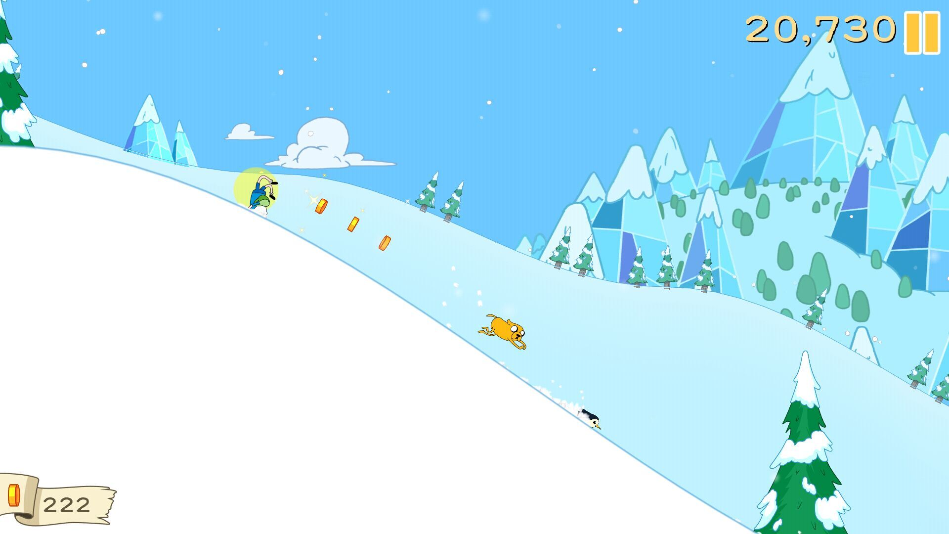 滑雪冒险记(图一) 滑雪冒险记破解游戏(图一)