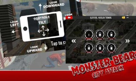 怪物熊：城市射击破解游戏(图四)