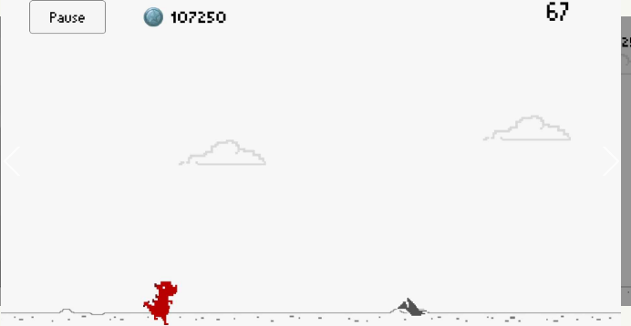 跳跃小恐龙破解游戏(图一)