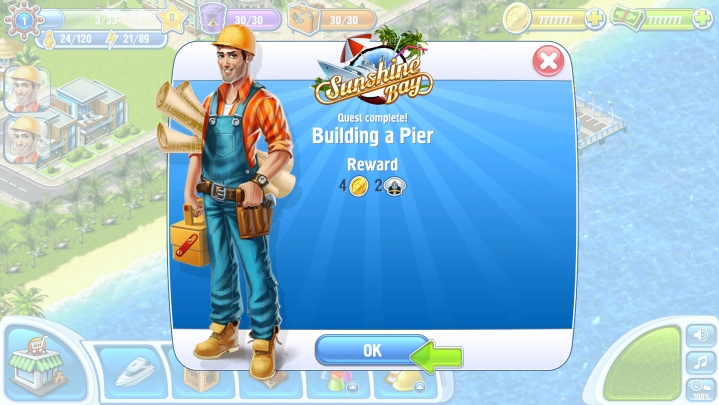 阳光沙滩无限金币钻石破解游戏(图三)