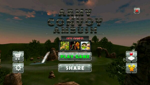 伏击军用车队3D破解游戏(图四)