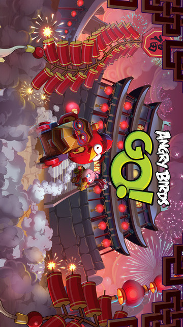 愤怒的小鸟卡丁车无限金币钻石破解游戏(图一)