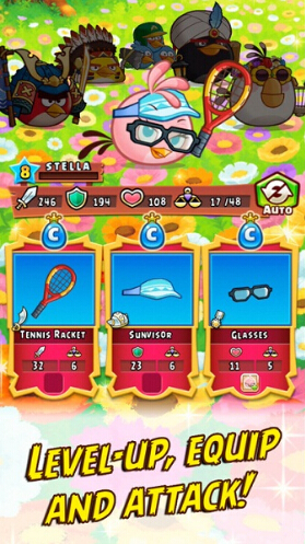 愤怒的小鸟:战斗!破解游戏(图四)