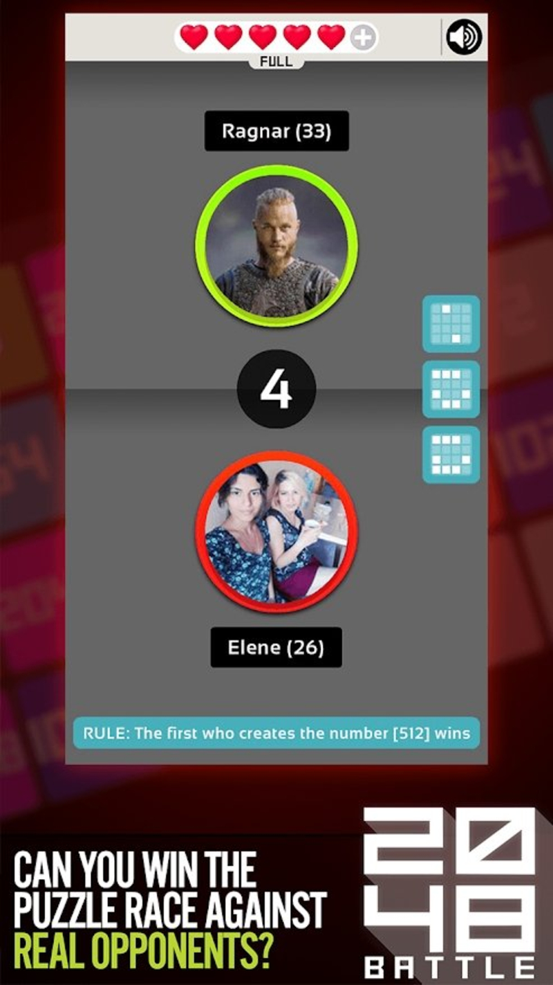 2048在線戰斗破解游戲(圖二)