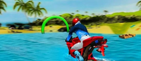 水上冲浪摩托车自行赛(图1)