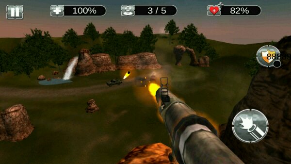 伏击军用车队3D破解游戏(图二)