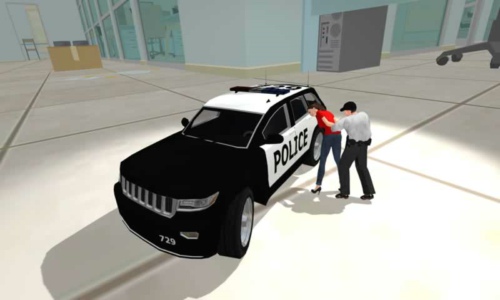 警车校园冒险(图1)