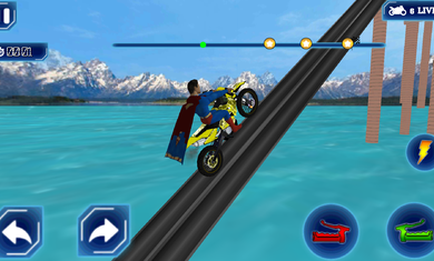 超级英雄杂技驾车破解游戏(图三)