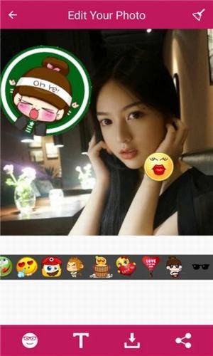 美颜美妆贴纸相机(图2)