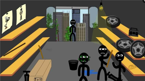 逃跑火柴人(图2)