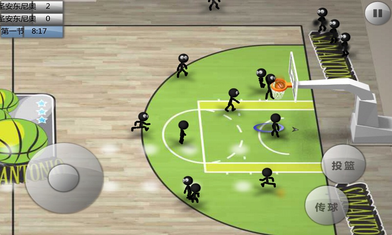  火柴人篮球破解游戏(图三)