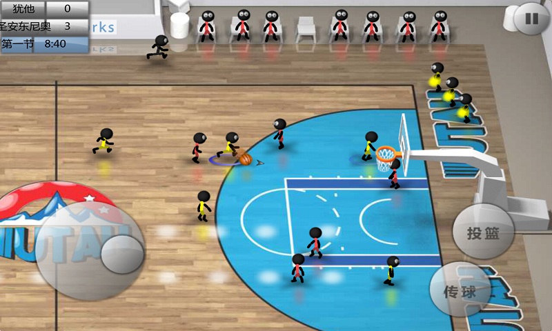  火柴人篮球破解游戏(图一)