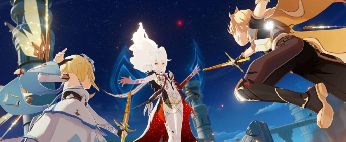 原神带有蓝色的生物有哪些