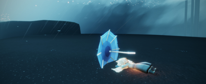 光遇雨伞怎么锄地