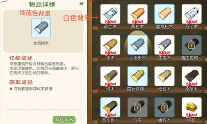 小森生活特殊植物是哪些