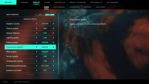 战地2042怎么调画质