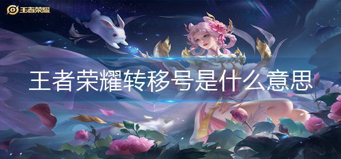 王者荣耀转移号是什么意思