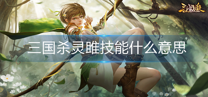 三国杀灵雎技能什么意思