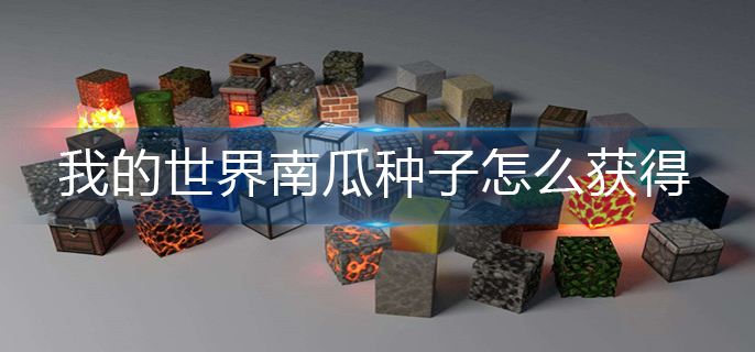 我的世界南瓜种子获得方法