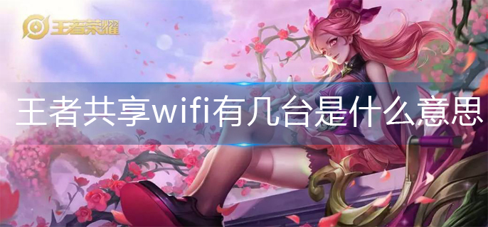 王者榮耀共享wifi有幾臺意思解析