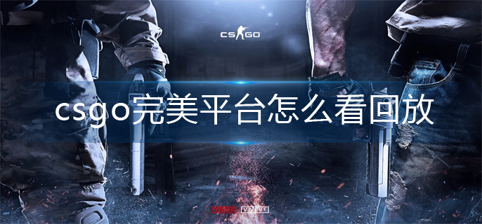 csgo完美平台回放查看方法