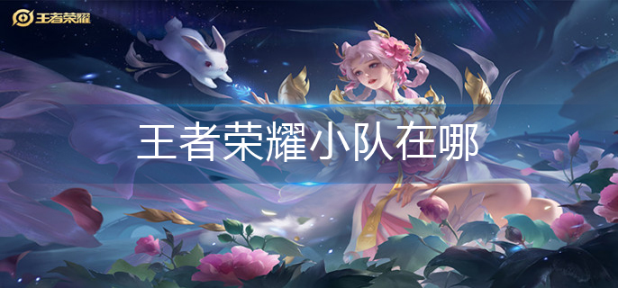 王者荣耀小队在哪