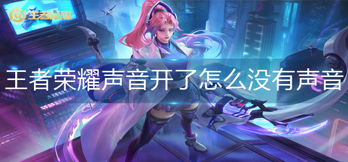 王者荣耀声音开了怎么没有声音