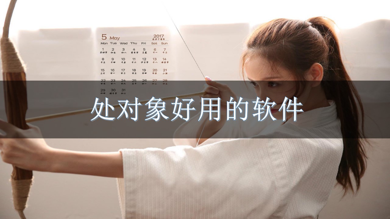 处对象好用的软件