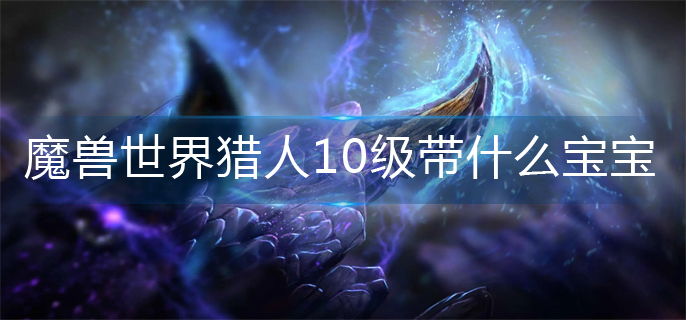 魔兽世界猎人10级带什么宝宝-猎人10级宝宝推荐