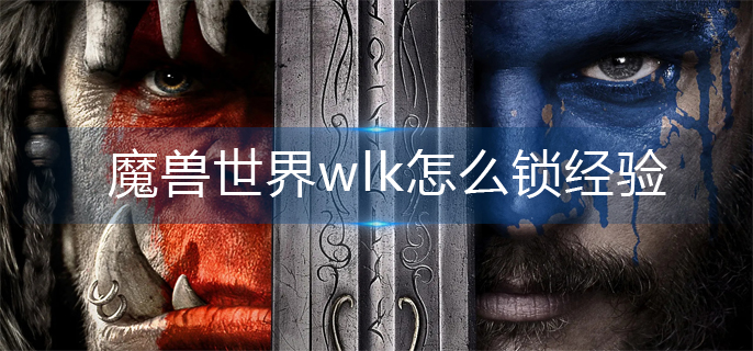 魔兽世界wlk怎么锁经验-wlk经验锁定方法