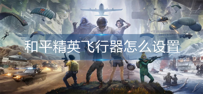 和平精英飞行器怎么设置-飞行器设置攻略