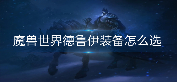 魔兽世界德鲁伊装备怎么选