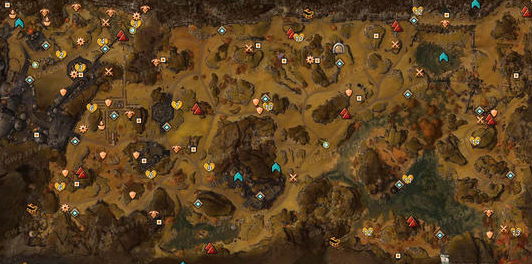 激战2荒芜之地怎么跑-荒芜之地前往路线方法