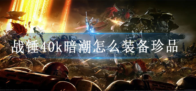 战锤40k暗潮怎么装备珍品
