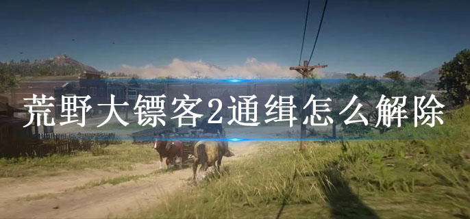 荒野大镖客2通缉怎么解除