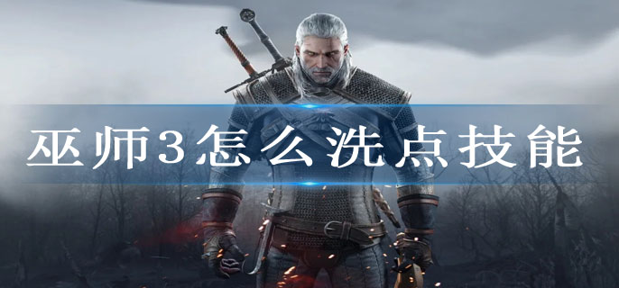 巫师3怎么洗点技能