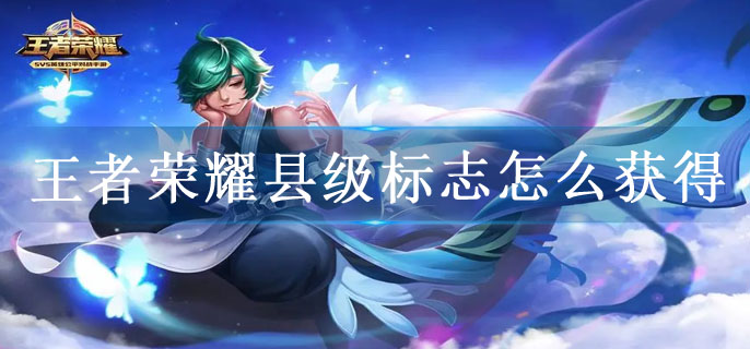 王者荣耀县级标志怎么获得