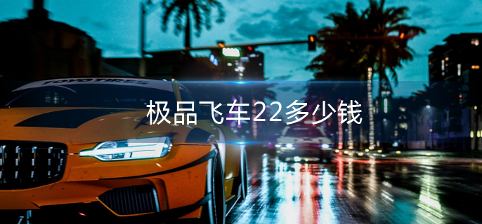 极品飞车22多少钱