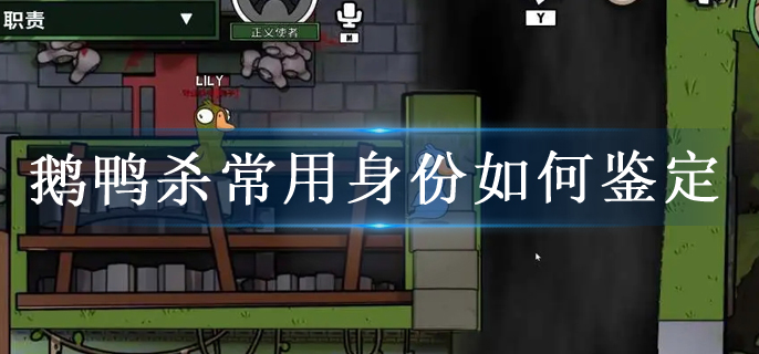 鹅鸭杀常用身份如何鉴定