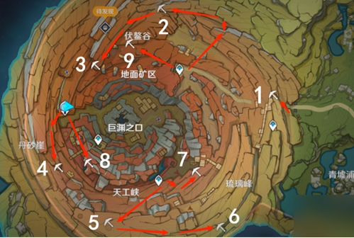 原神老石位置怎么采集-老石位置分布图攻略