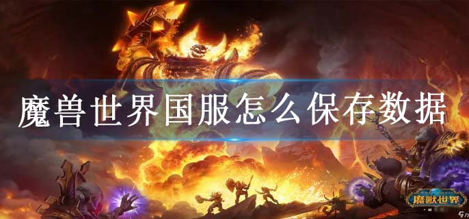魔兽世界国服怎么保存数据