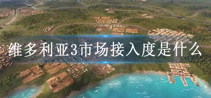 维多利亚3市场接入度是什么