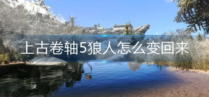 上古卷轴5狼人怎么变回来