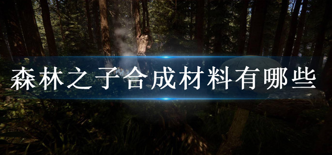 森林之子合成材料有哪些