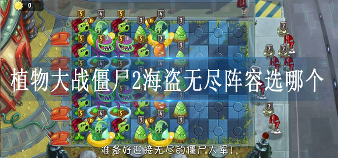 植物大战僵尸2海盗无尽阵容选哪个